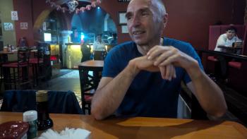Warten aufs Abendessen
