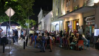 Abends in der Altstadt von Merida