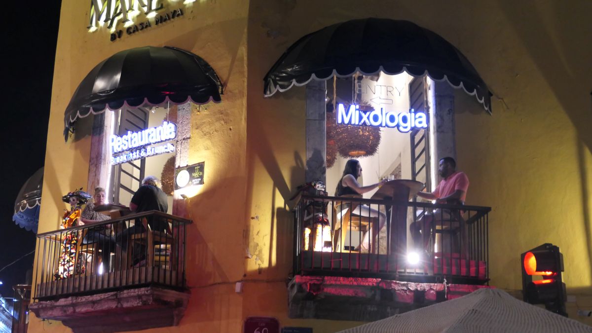 Abends in der Altstadt von Merida