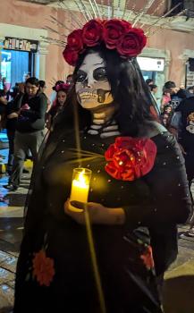 Umzug zum Dia de los Muertos