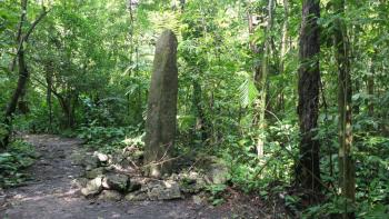 diese Stele zeigt Wasser an