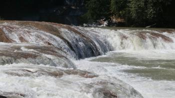 unterer Katarakt der Agua Azul Wasserfälle