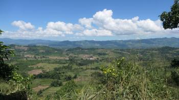 Blick in das Bergland von Chiapas