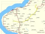Route am 3. Januar