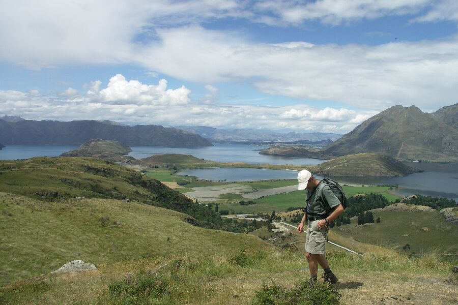 Blick auf Lake Wanaka