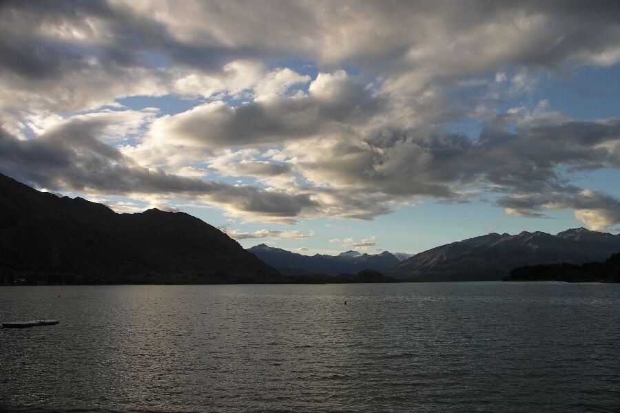 Abend am Lake Wanaka