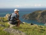 Andre beim Blick auf Cable bay