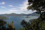 Queen Charlotte Sound, hier fahren wir morgen mit der Fähre durch