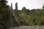 Die Putangirua Pinnacles, hier kletterte schon der Gollum