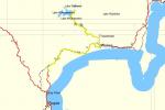 Route zum See
