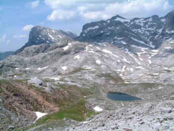 Bergsee in den Picos de Europa