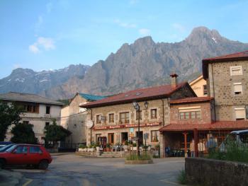 Posada de Valdeón- unser Unterkunft für 2 Tage Pensión-Restaurante Begoña