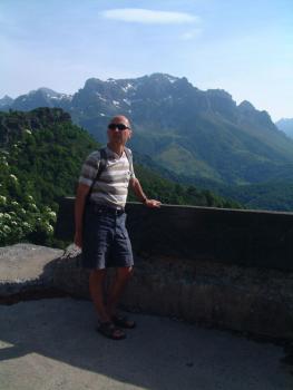 Auf dem Weg von Posada der Valdeon zur Santuario Virgen de Covadonga