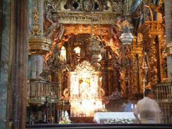 Geschmackssache- in der Kathedrale von Santiago de Compostela