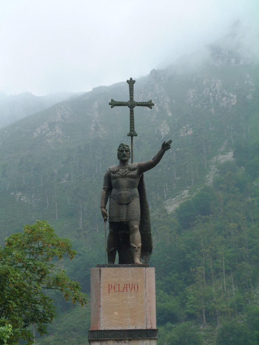 Pelayo, der Gründer des Königreichs Asturien