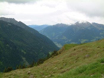 durchwachsenes Wetter im Schmirntal