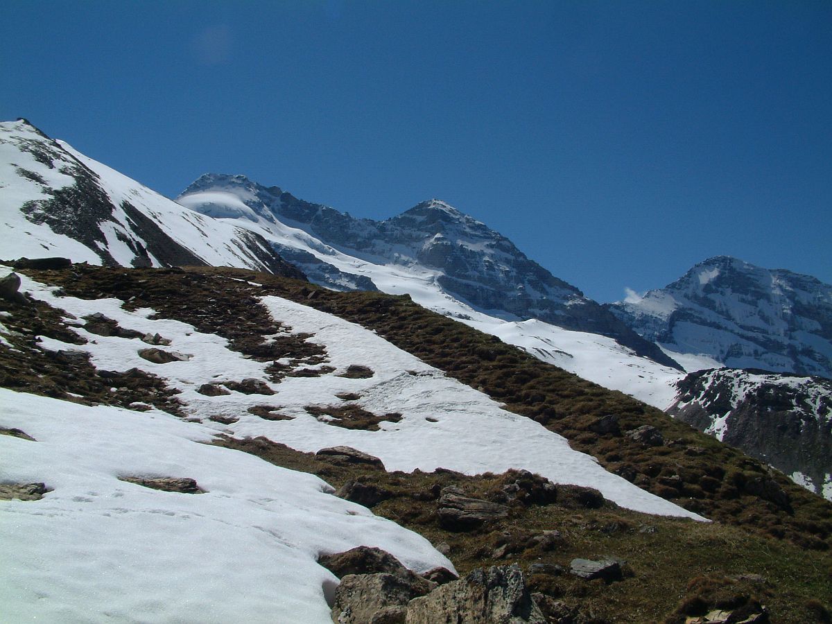 oben herrscht noch Winter