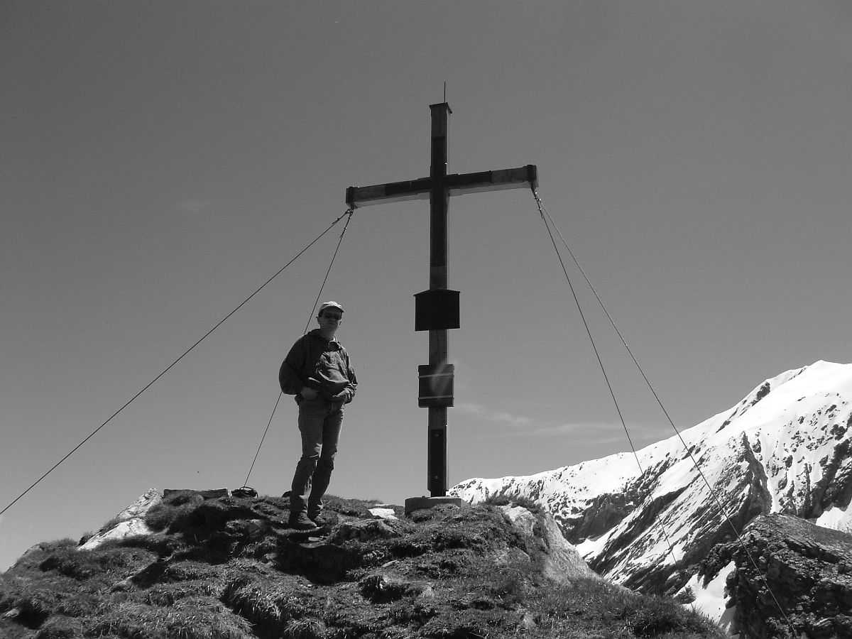 am Gipfelkreuz