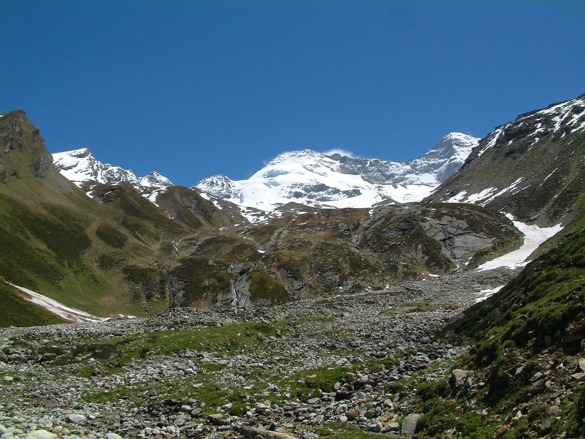 kein Gletscher mehr zu sehen