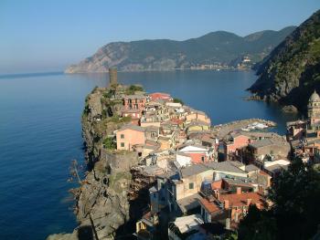 Vernazza von oben