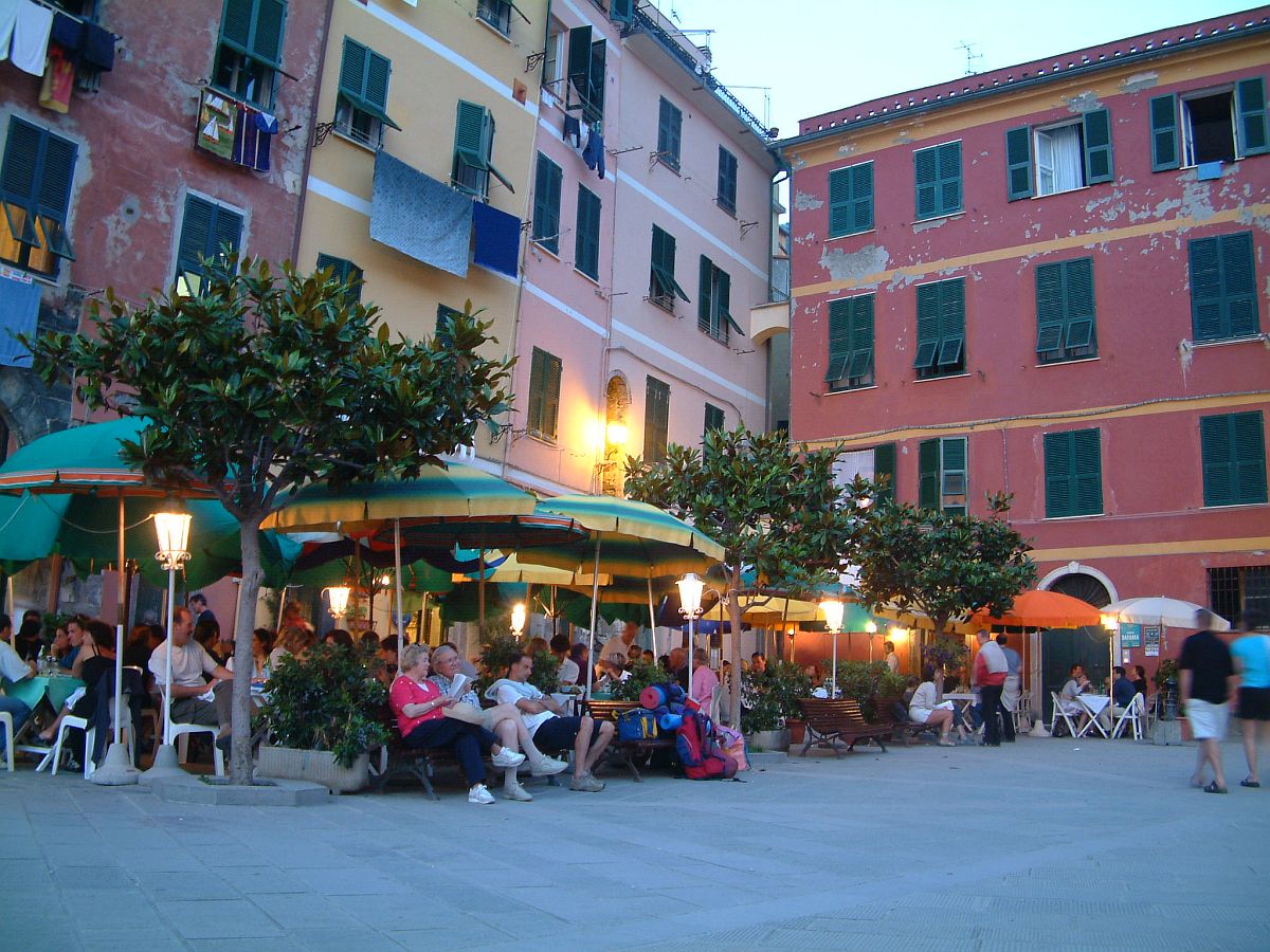 Abend in Vernazza