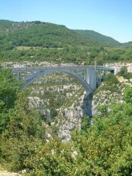 Brücke über die Verdonschlucht 