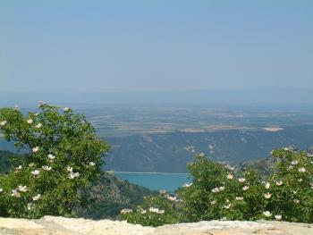 Blick zum Lac de Sainte-Croix