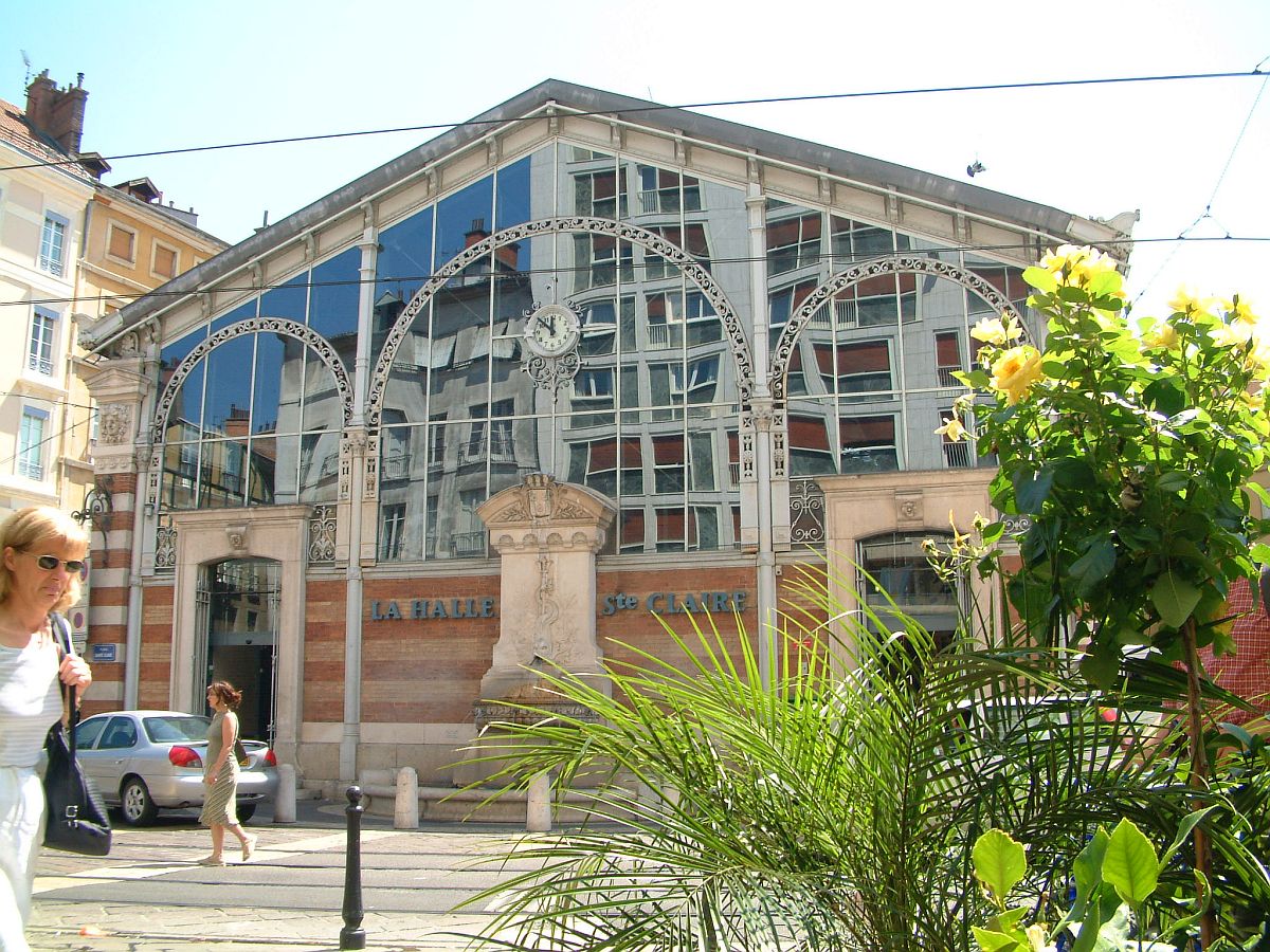 Markt in Grenoble