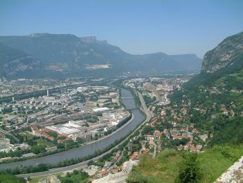 Grenoble von oben