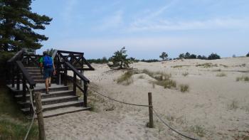 Dünenlandschaft weit vor der Lontzke-Düne