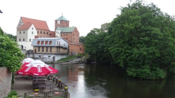 historisches Residenzschloss der pommerschen Herzöge in Rügenwalde