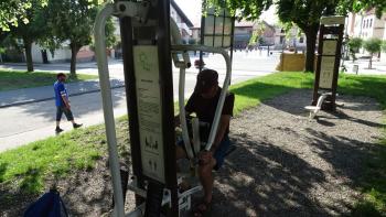 "Fitparks" findet man in Polen in jedem Dorf