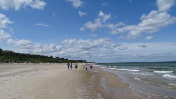 am Strand zwischen Klein Diewenow und Dievenow