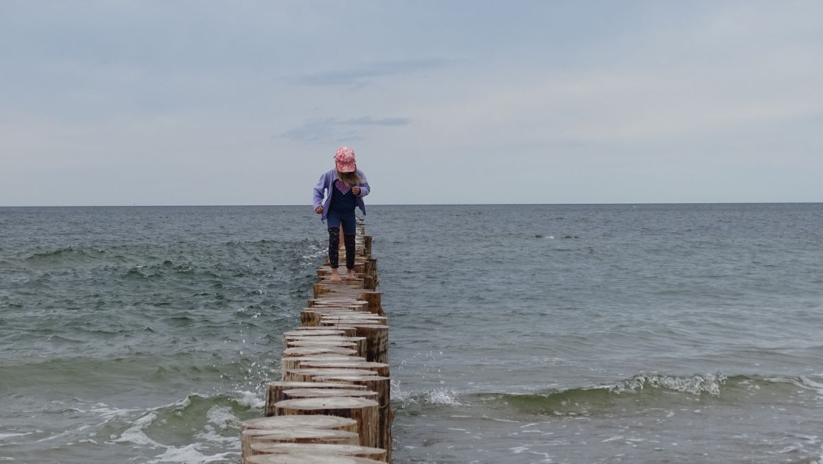 am Strand zwischen Klein Diewenow und Dievenow