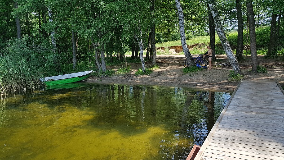 Badestelle an der Krummen Kutte