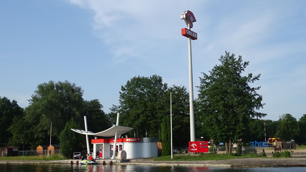 ORLEN-Tankstelle für Boote