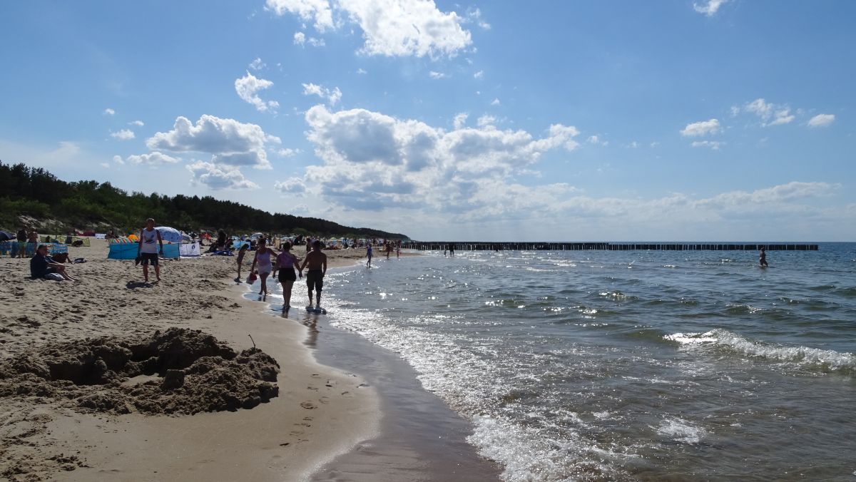 Spaziergang Richtung Poberow