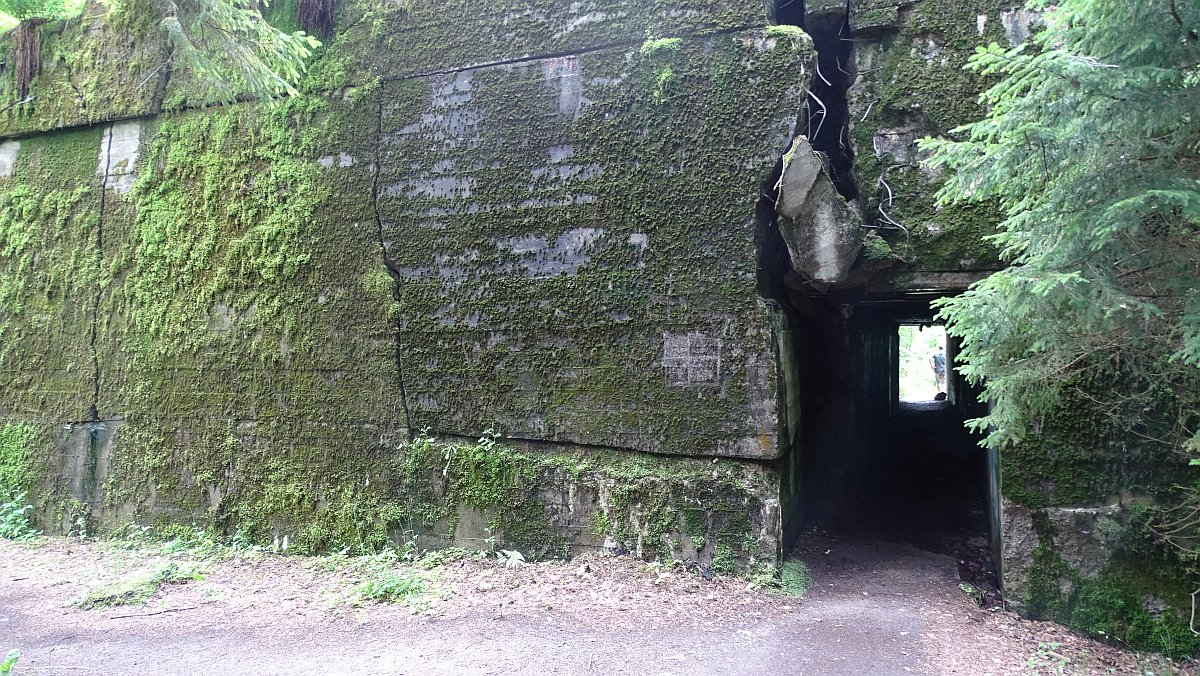 Reste der Feldkommandostelle Hochwald