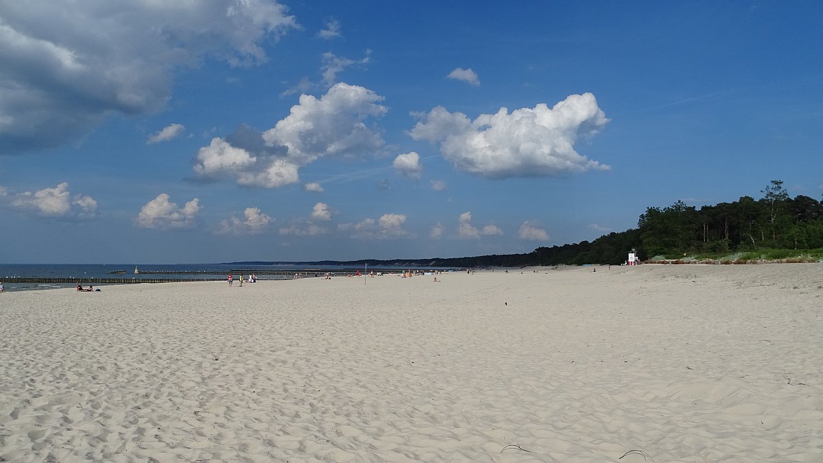 Strand in Stolpmünde