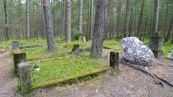 alter Friedhof zwischen Leba und Rabka