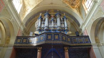 Orgel in der Wallfahrtskirche Krossen