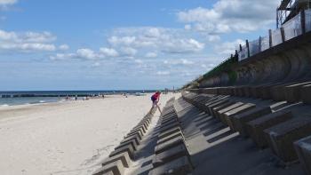 Strandverbauung in Dievenow
