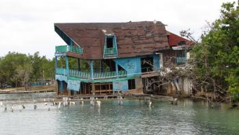 Hurricanopfer in Boqueron