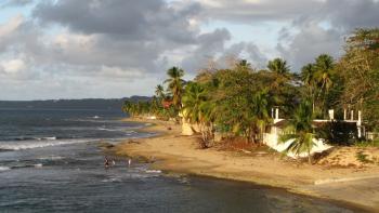 Blick vom Balkon des Hotel Columbus Aguada