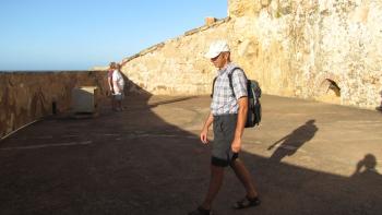 André auf der Festung San Felipe del Morro