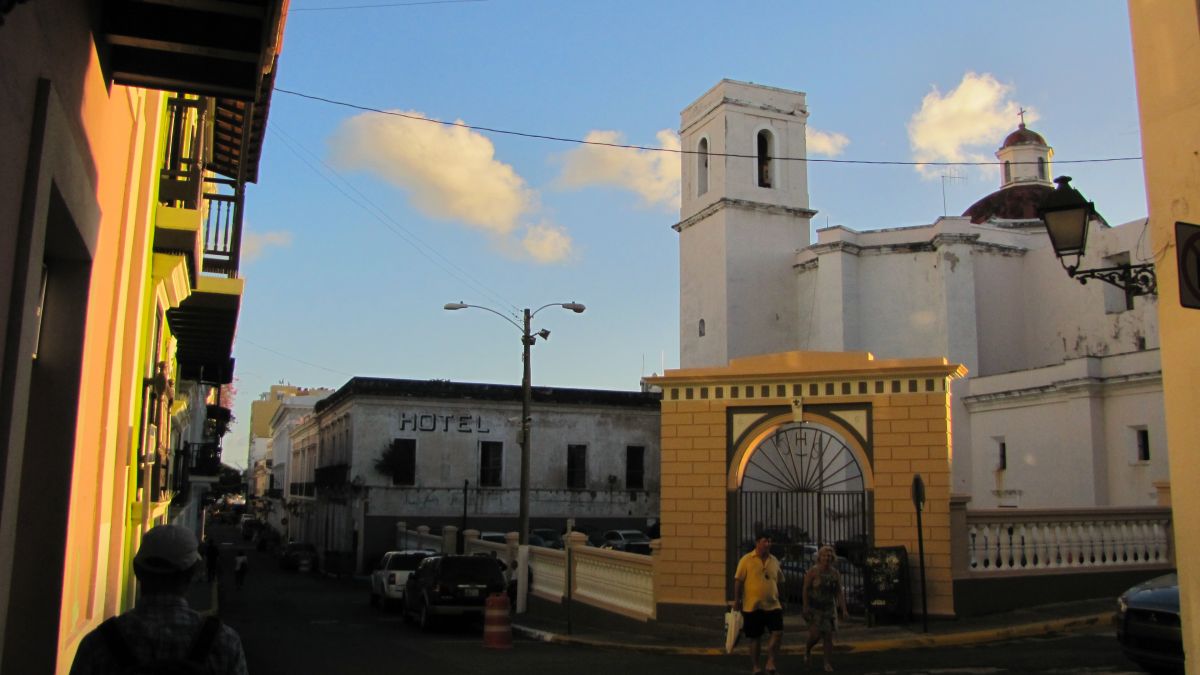 in der Altstadt von San Juan