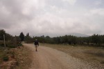 Rückweg, erste Wolken