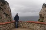 Cabo Caccia, kalt und windig