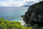Cala Gonone, sieht toll aus, waren aber nur 5 Grad (plus)