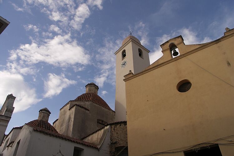Orosei, Kirchturmspitzen
